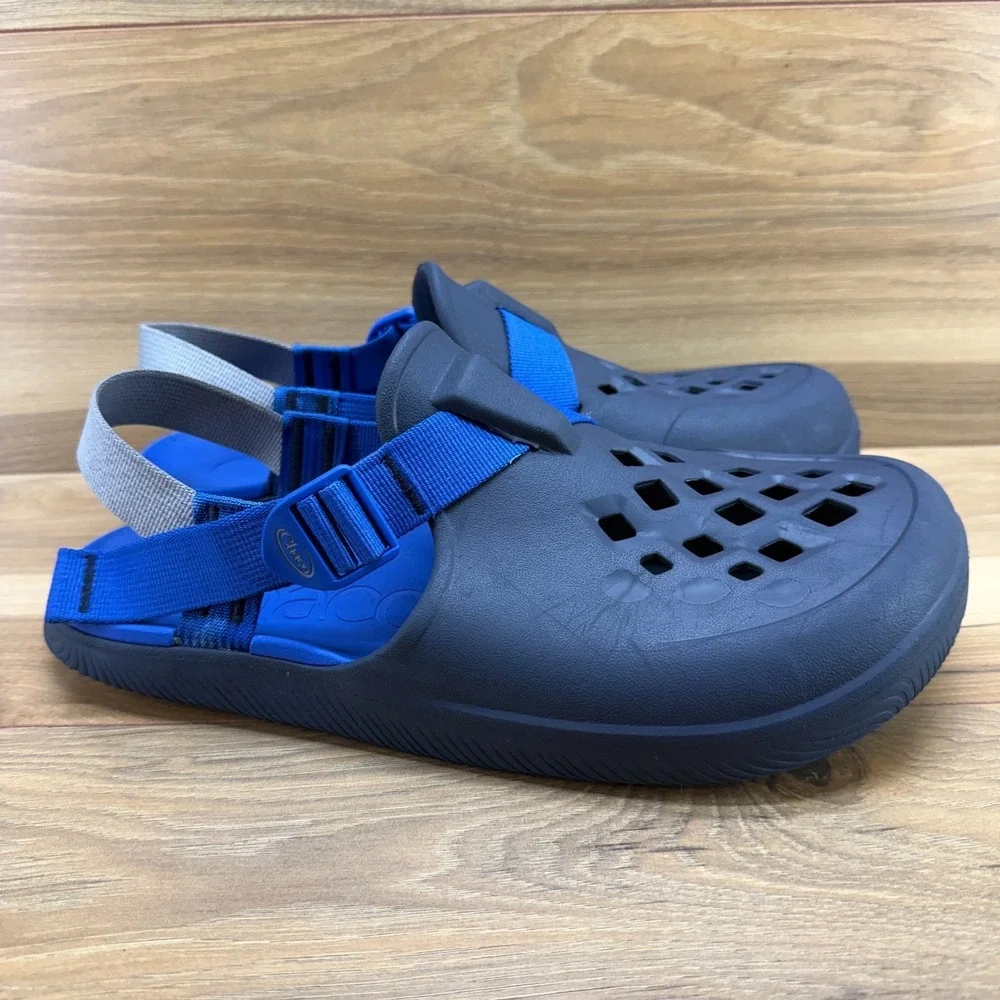 CHACO Chillos Blue Clogs Mens 11 Waterproof Outdoor Sport Slip‎ On